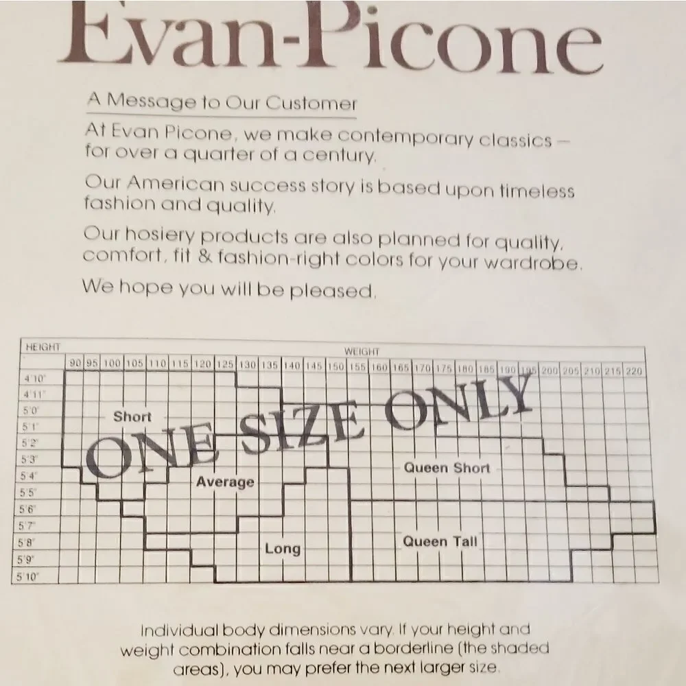 Evan Picone above the knee vanilla stripe